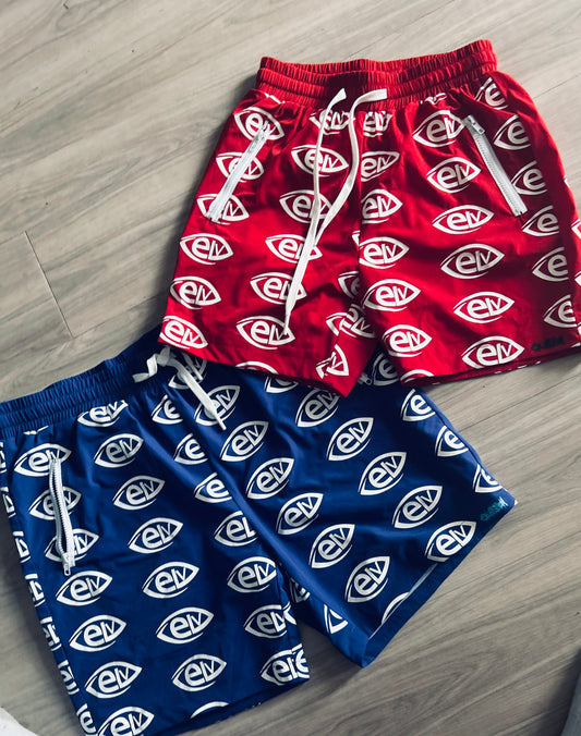 ELvision All-Over Print Nylon Shorts( PRE-ORDER)
